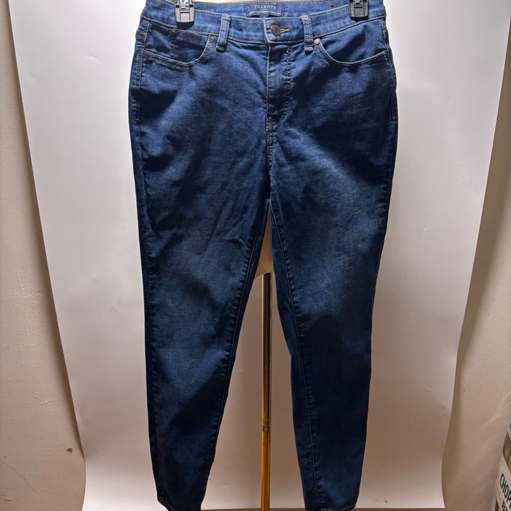 Talbots Dark Blue Simply Flattering Collection Jegging Jeans Size 6